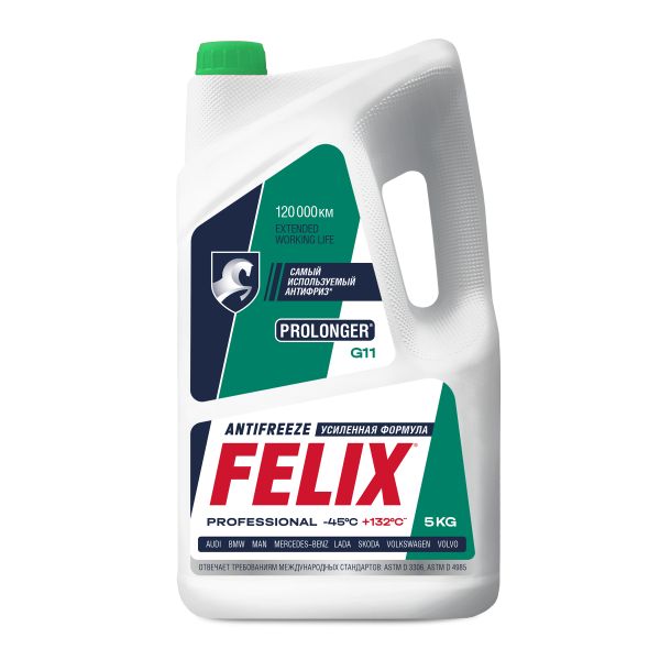 Felix G11 5кг жашыл антифриз