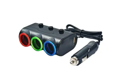 Автомобильный тройник Автомобильный тройник