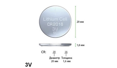 Батарейка #2016 Батарейка #2016