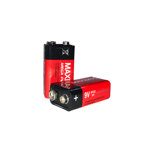 Крона 6F22 9V солевая