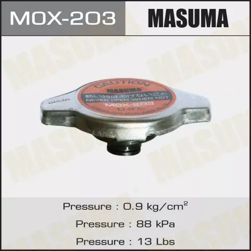 Крышка радиатора MASUMA MOX203 0.9bar